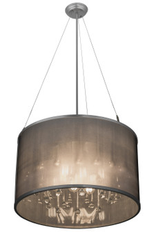 Cilindro Nine Light Pendant in Extreme Chrome (57|159261)