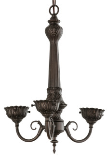 Trail`S End Three Light Chandelier Hardware in Mahogany Bronze (57|158699)