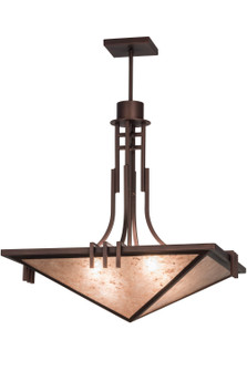 Lineage Four Light Pendant in Mahogany Bronze (57|157675)