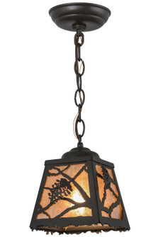 Spruce Pine One Light Mini Pendant in Timeless Bronze (57|157564)
