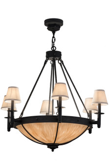 Freya Ten Light Chandelier in Costello Black (57|157167)