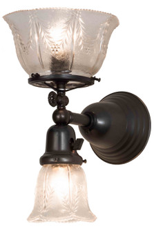 Revival Two Light Wall Sconce in Craftsman Brown (57|157107)