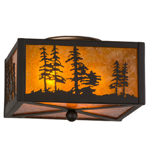 Tall Pines Two Light Flushmount in Oil Rubbed Bronze (57|157088)