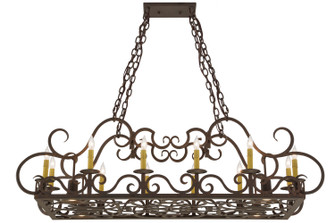 Carlotta 16 Light Pendant in Gilded Tobacco (57|155204)