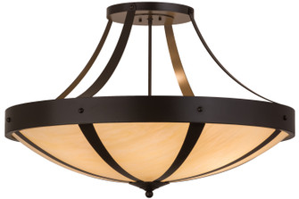 Urban Six Light Semi-Flushmount in Timeless Bronze (57|154107)