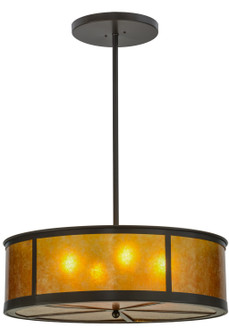 Smythe Craftsman Four Light Pendant in Timeless Bronze (57|152669)