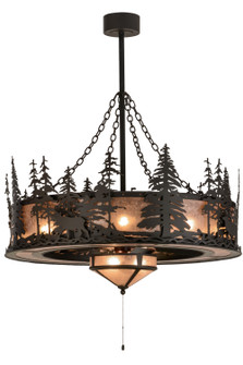 Elk through the Trees 11 Light Chandel-Air in Oil Rubbed Bronze (57|152312)