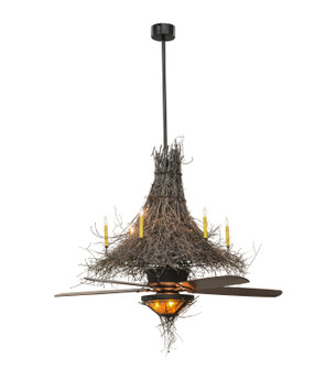 Twigs Nine Light Chandel-Air in Timeless Bronze (57|151790)