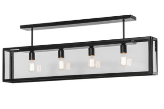 Affinity Four Light Flushmount in Solar Black (57|150011)