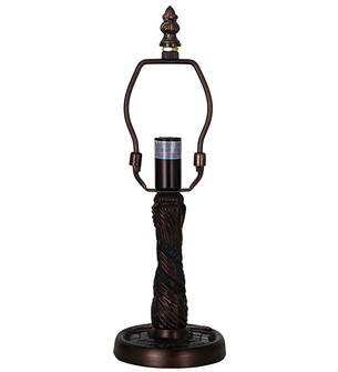 Twisted Fly One Light Table Base in Mahogany Bronze (57|14914)