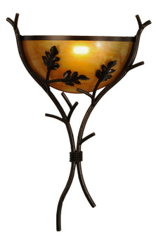 Oak Branch One Light Wall Sconce in Copper Vein (57|148948)