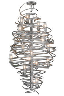 Cyclone 18 Light Chandelier in Pewter (57|148175)