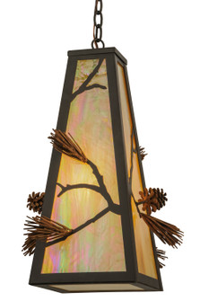 Lone Pine One Light Pendant in Oil Rubbed Bronze & Rust (57|147494)