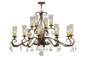 Windsor 14 Light Chandelier in Classic Rust (57|146948)