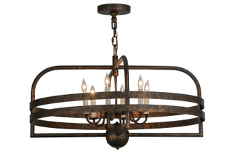 Aldari Six Light Pendant in Gilded Tobacco (57|145225)