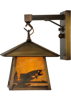 Stillwater One Light Wall Sconce in Antique Brass (57|144651)