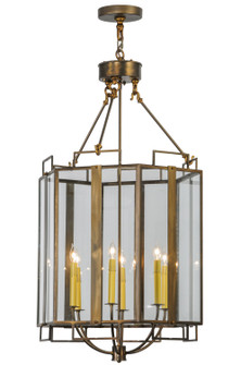 Abbey Six Light Pendant in Antique Copper,Custom (57|143910)