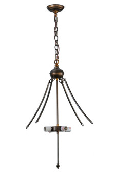 Mission Four Light Inverted Hanger in Antique Copper (57|142997)