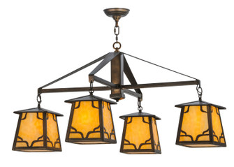 Kirkpatrick Four Light Chandelier in Antique Copper (57|142132)