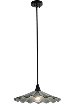 Metro Fusion One Light Pendant in Black Metal (57|141707)