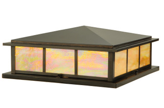 Seneca Four Light Pier Mount in Craftsman Brown (57|141666)