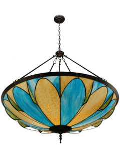 Cowette Three Light Inverted Pendant in Mahogany Bronze (57|140460)