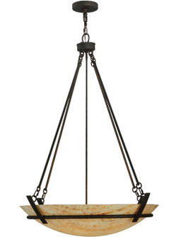 Covina Six Light Inverted Pendant in Gilded Tobacco (57|139985)