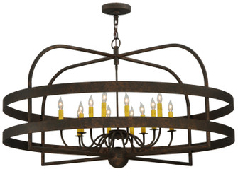 Aldari 12 Light Pendant in Gilded Tobacco (57|139590)