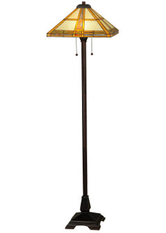 Prairie Straw Floor Lamp in Mahogany Bronze (57|138769)