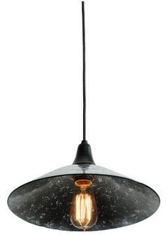 Galatia One Light Pendant in Textured Black (57|137830)