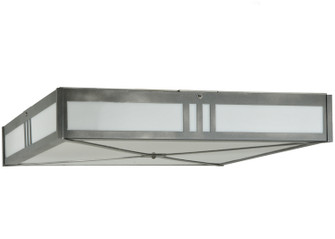 Whitewing Four Light Flushmount in Blackened Pewter (57|135132)