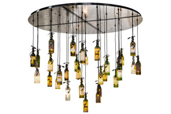 Tuscan Vineyard 30 Light Chandelier in Black Metal,Steel (57|133795)