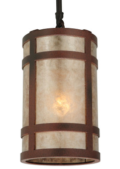 Black Dog One Light Mini Pendant in Wrought Iron On Rust (57|132053)