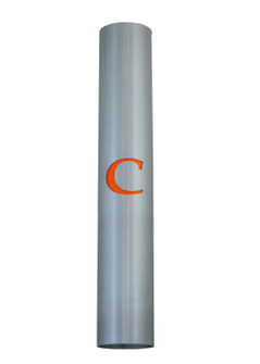 Personalized One Light Wall Sconce in Brushed Aluminum (57|131364)