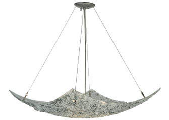 Moonscape Four Light Inverted Pendant in Nickel (57|131351)