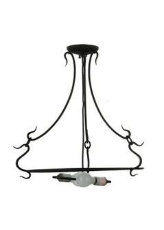 Standford Two Light Serpentine Ring in Black Powder Coat (57|131192)