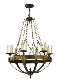 Neapolis 18 Light Chandelier in Florentine Gold (57|128478)