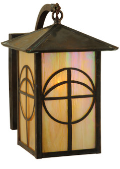 Seneca One Light Wall Sconce in Vintage Brass (57|126142)