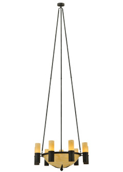 Bella Sala 15 Light Chandelier in Antique Iron Gate (57|125753)