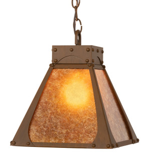 Ferro One Light Pendant in Rustic Iron (57|121961)