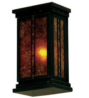Zandra One Light Wall Sconce in Blackwash (57|120787)