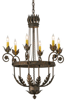 Antonia Six Light Chandelier in Gilded Tobacco (57|120411)
