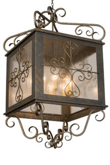 Myra Eight Light Pendant in French Bronze (57|120267)