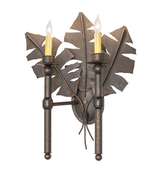 Kassia Two Light Wall Sconce in Gilded Tobacco (57|120221)