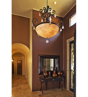 Jeri Five Light Pendant in Cajun Spice (57|119780)