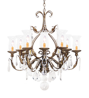 French Elegance 12 Light Chandelier in Antiquity (57|119105)