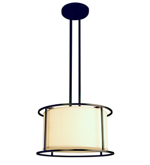 Lora Four Light Pendant in Blackwash (57|118281)
