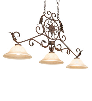 Christabel Three Light Pendant in Cortez Gold Stipple (57|118120)