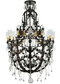 French Baroque 16 Light Chandelier in Gilded Tobacco (57|117280)