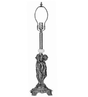 Three Graces One Light Table Base in Mahogany Bronze With Marble (57|11707)